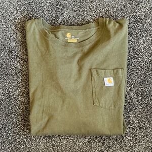 Carhartt Men's Short Sleeve Tee in Olive